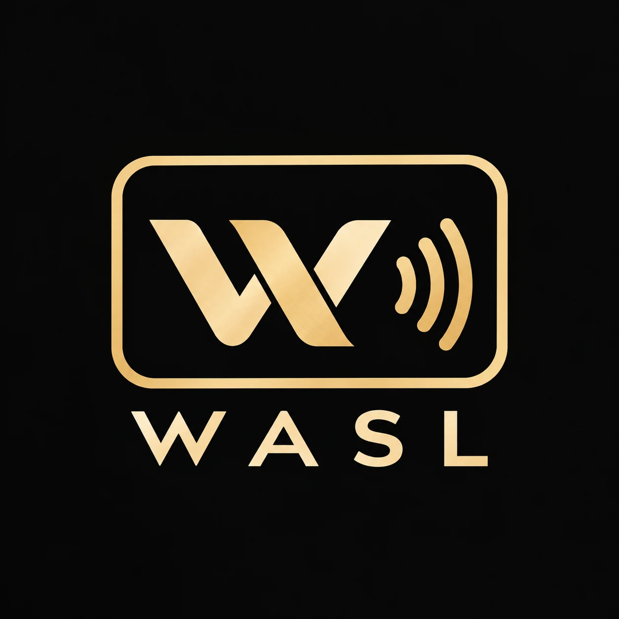 شعار WASL الذهبي